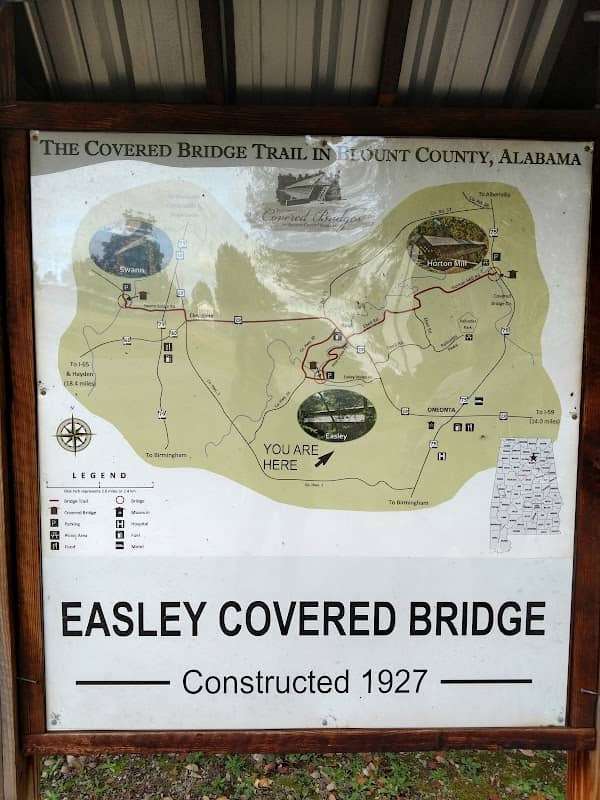 Historic Easley Covered Bridge - Image 1