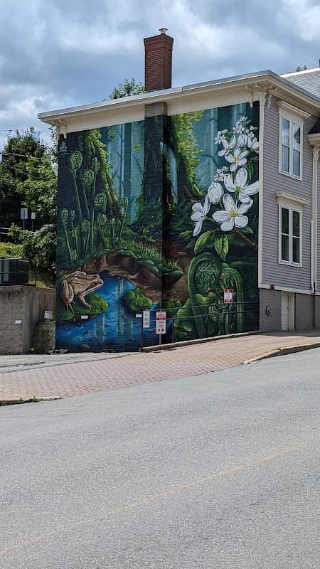 Fiddlehead mural - Image 1