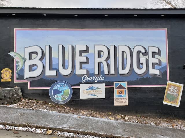 Blue Ridge Mural - Image 1