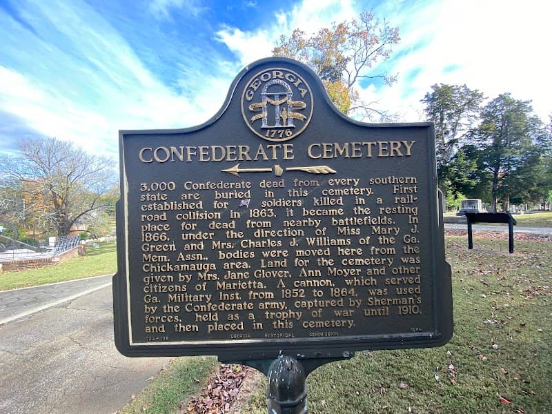 Marietta Confederate Cemetery - Image 3
