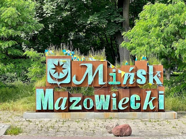 Napis Mińsk Mazowiecki - Image 1