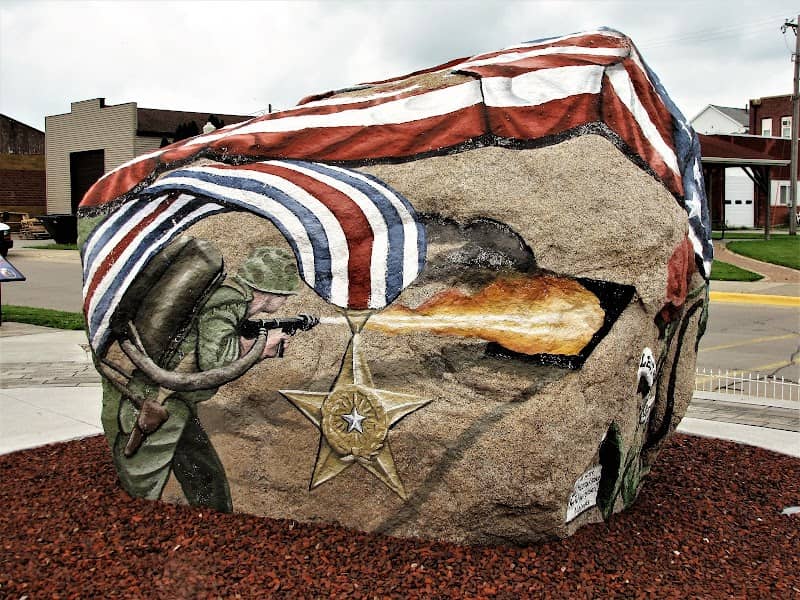 Muscatine County Freedom Rock, Wilton Iowa - Image 2