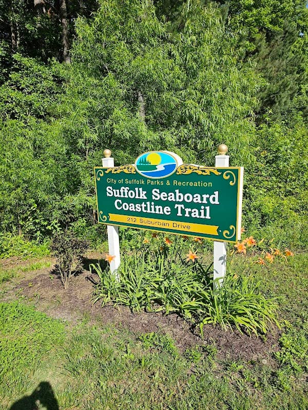 Suffolk Seaboard Trail Suburban Drive Trailhead - Image 1