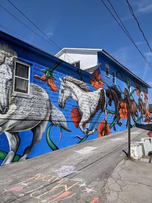Avon NY Horse Mural - Image 1