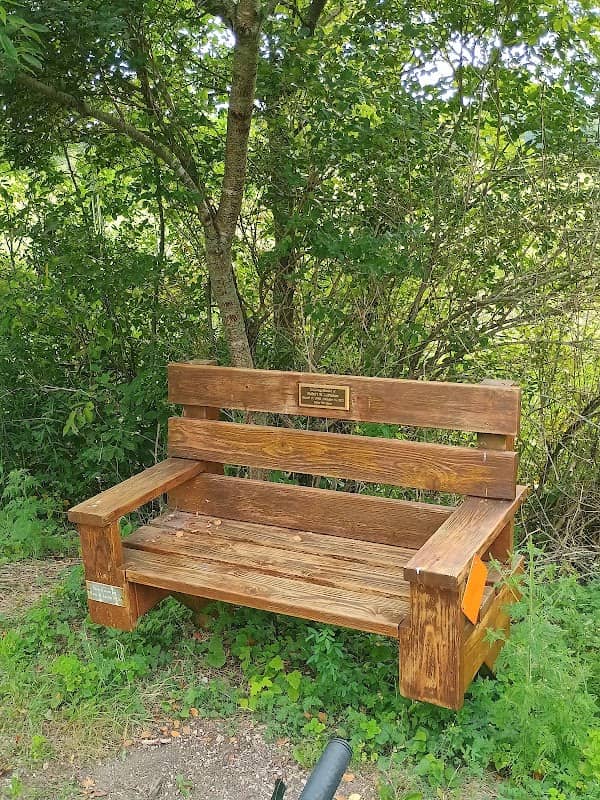 Robert W Lettman Trail Bench - Image 1