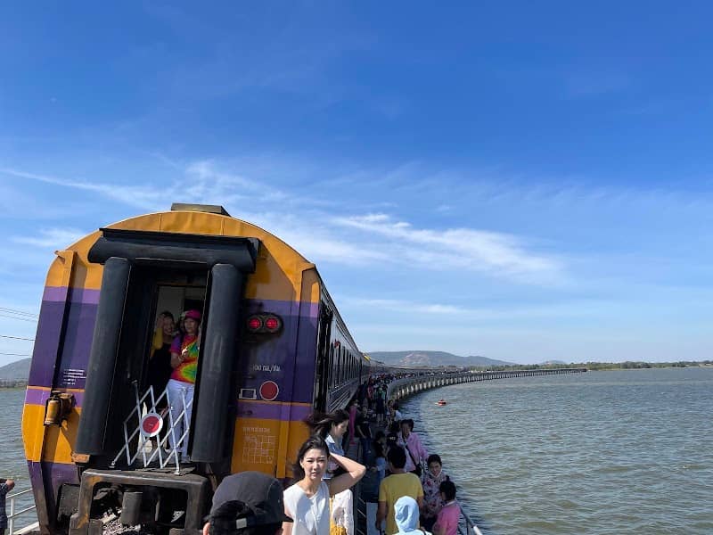 Floating Train at Pa Sak Jolasid Dam - Image 1