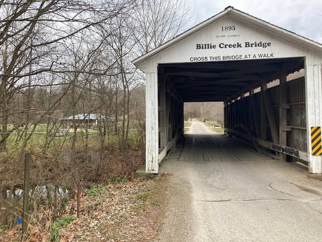 Historic Billie Creek Covered Bridge - Image 1