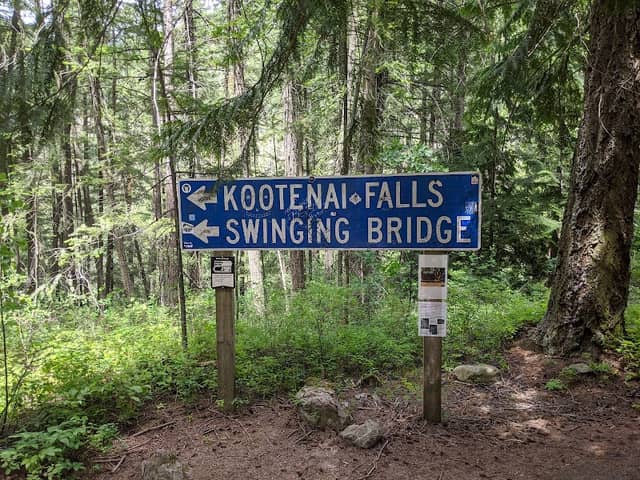 Kootenai Falls Suspension Bridge - Image 3