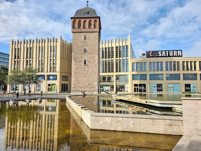 Brunnen an der Stadthalle - Image 1