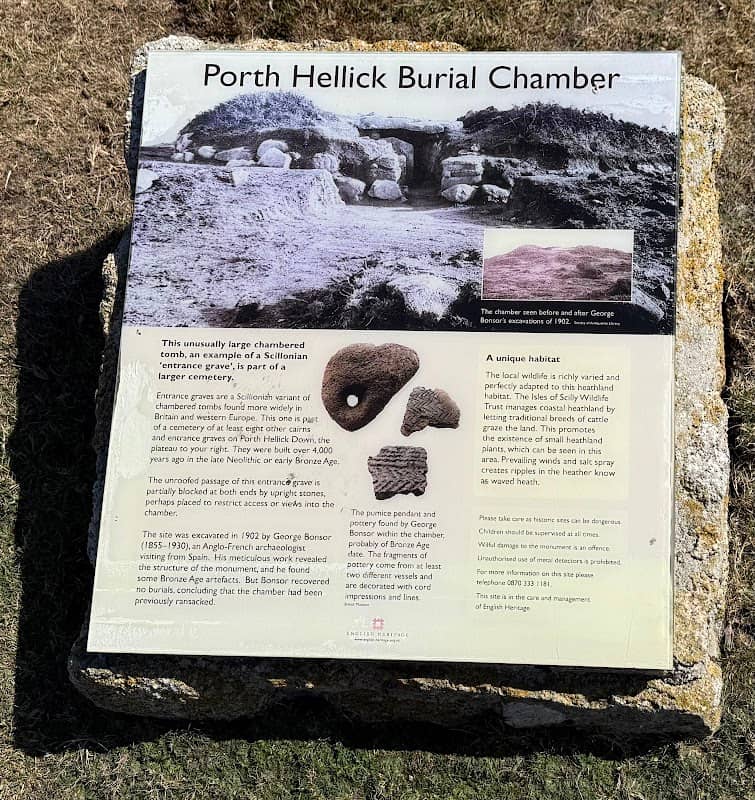 Porth Hellick Down Burial Chamber - Image 2