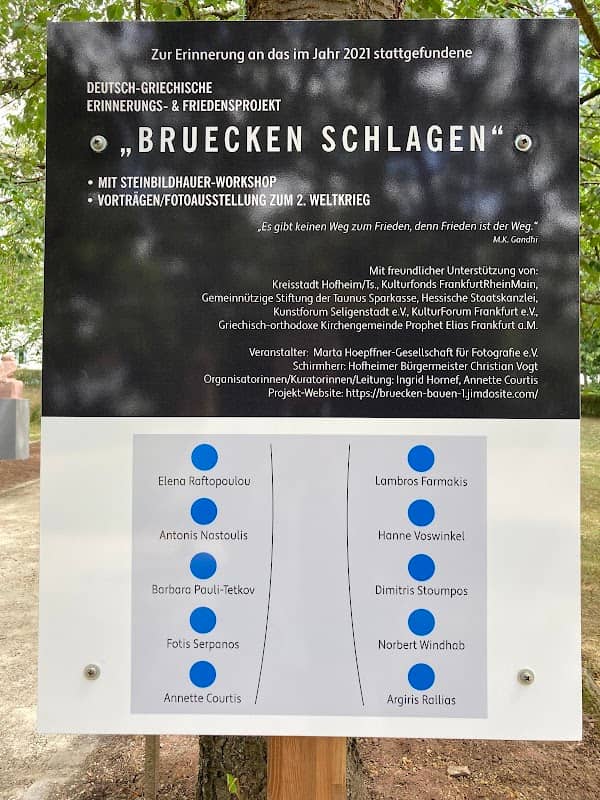 Deutsch-Griechischer Erinnerungs- und Friedenspfad "Brücken Schlagen" - Image 3