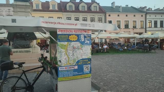 Przejazdy Rikszą Rzeszów Tourist attractions tours - Image 1