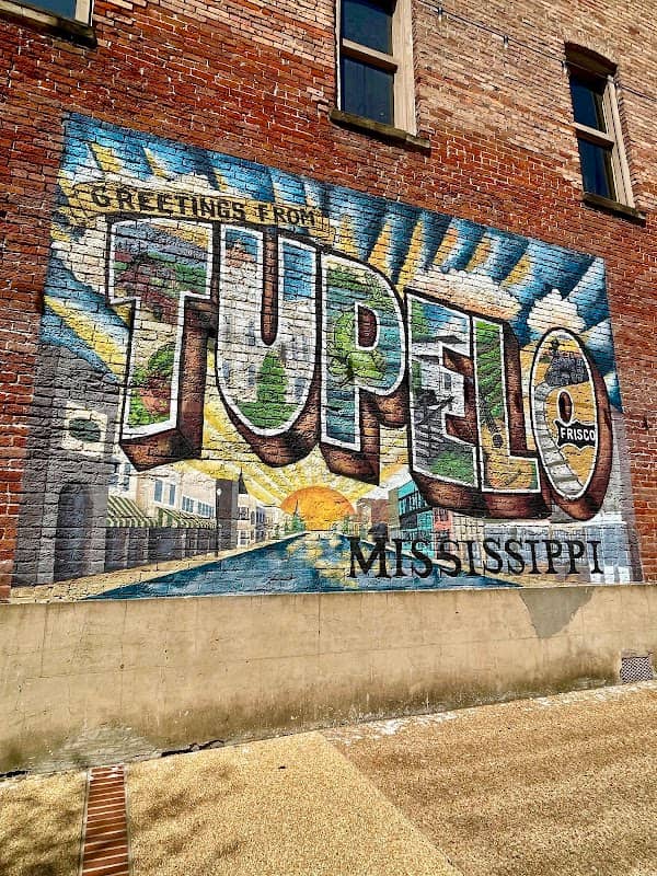 Greetings from Tupelo Mural - Image 1