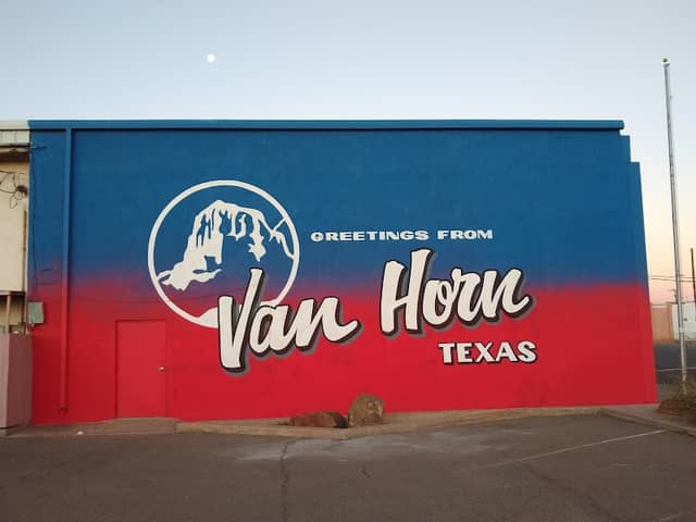 Greetings from Van Horn Mural - Image 1