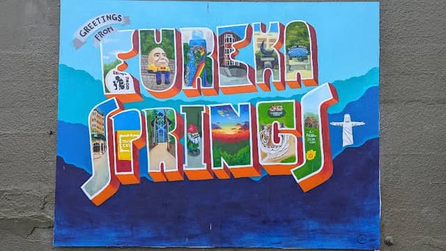 Eureka Springs Mural - Image 2
