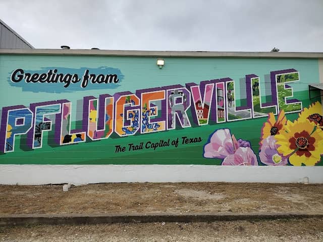 Greetings from Pflugerville mural - Image 1