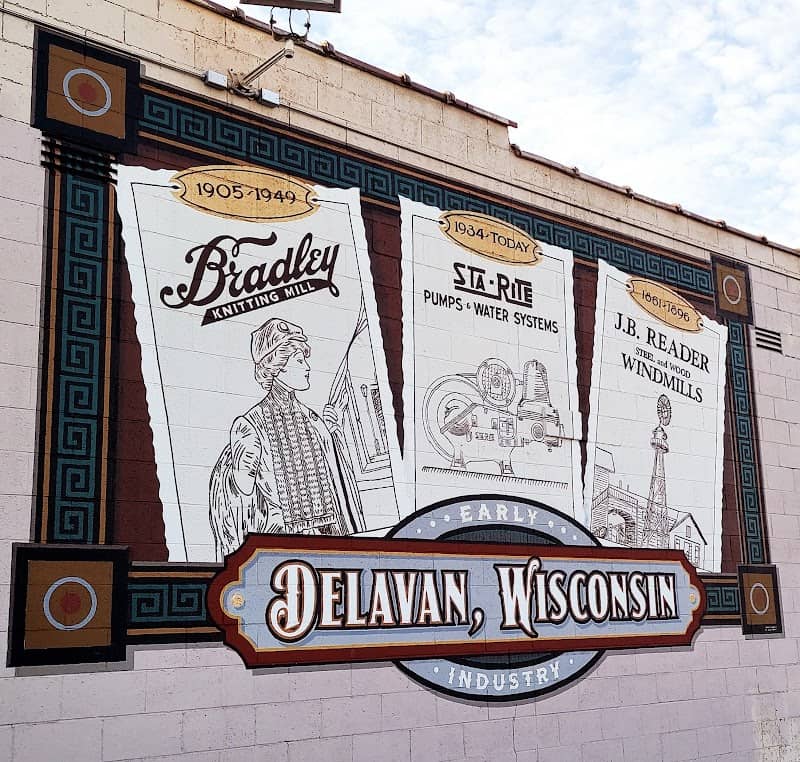 Walldog Mural #10: Early Industry - Image 2