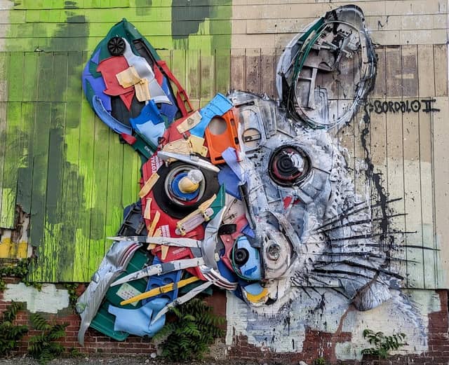Half White Mouse by Bordalo II. - Image 1