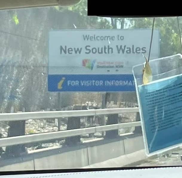 Welcome to New South Wales Sign - Image 1