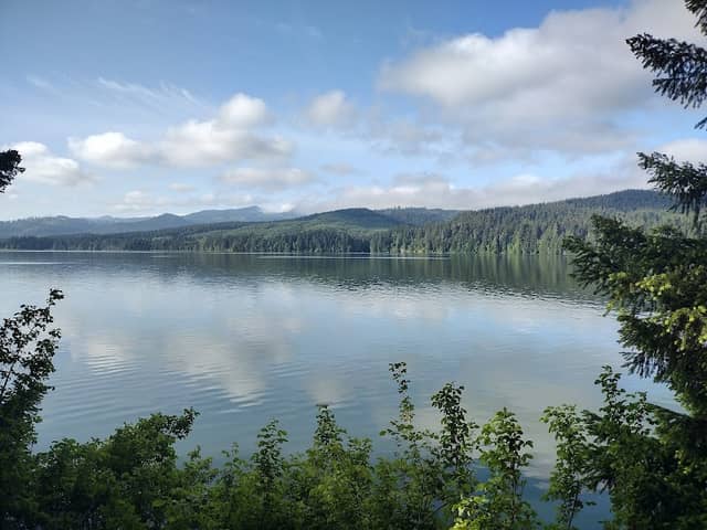 Beginning of Row River Trail - Image 1