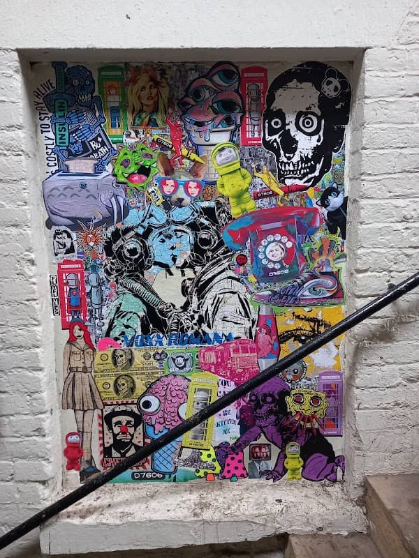 Collage Street Art Mural - Image 1