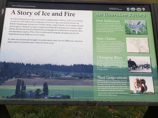 Ebey Lookout info spot - Image 1