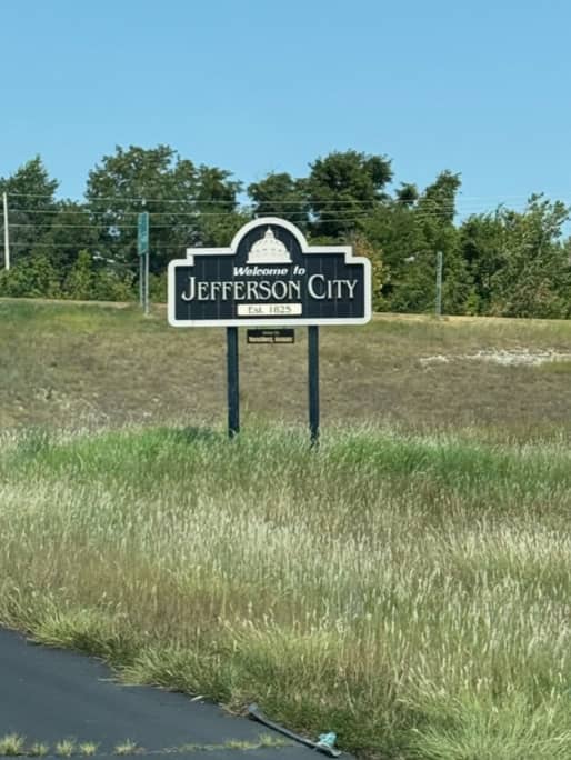 Welcome to Jefferson City Sign - Image 1