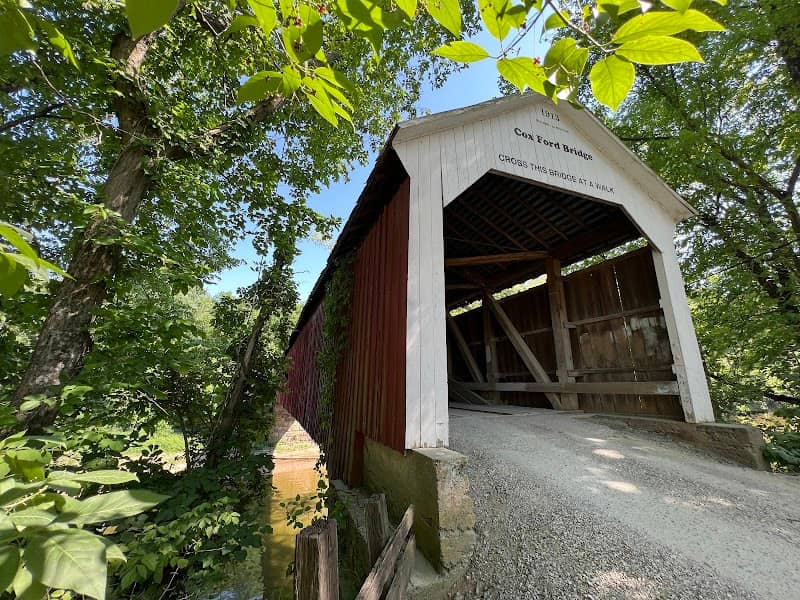 Historic Cox Ford Covered Bridge - Image 1