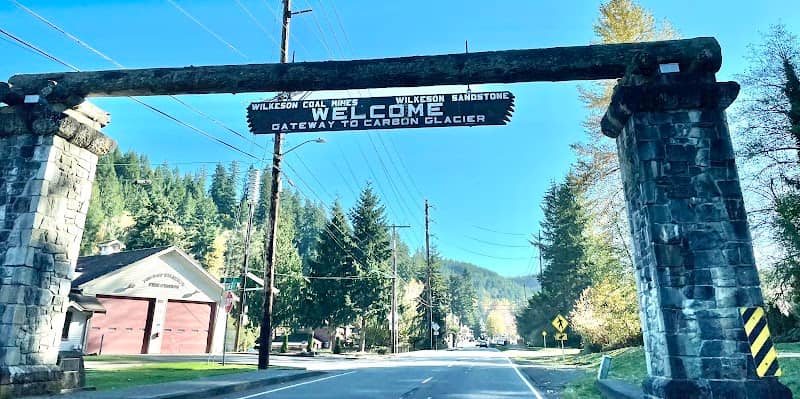 Wilkeson Arch Welcome Sign - Image 1