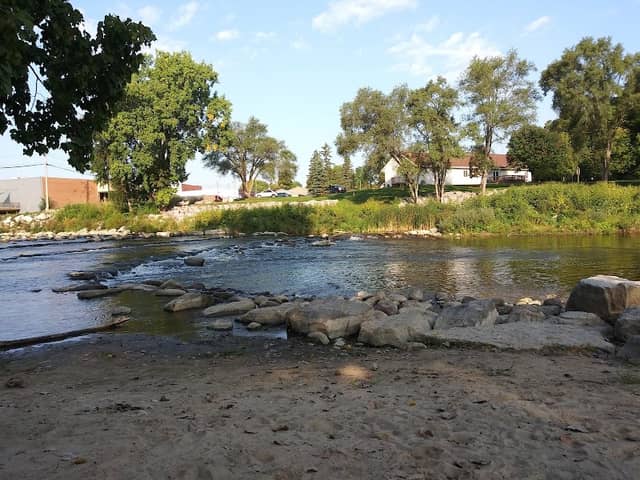 rock rapids waterway/fish ladder - Image 1