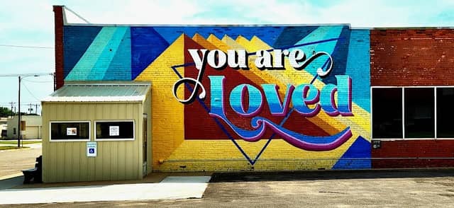 'You Are Loved' Mural - Image 1