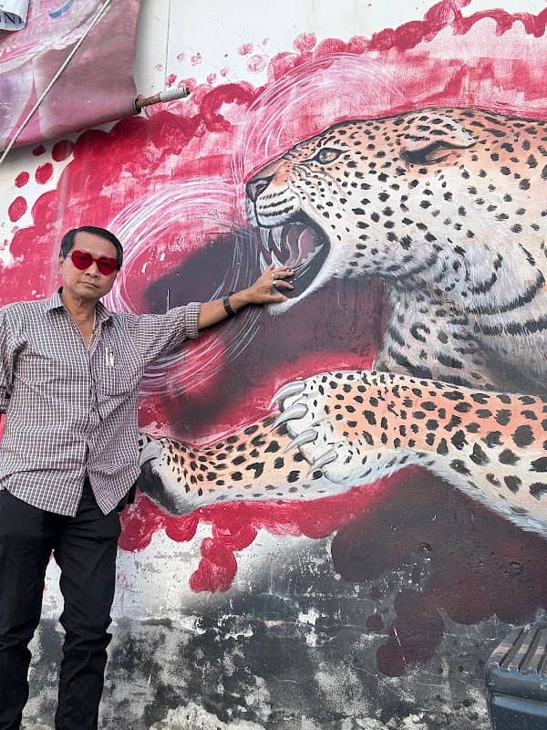 Street art Phitsanulok (tiger tunnel) - Image 1