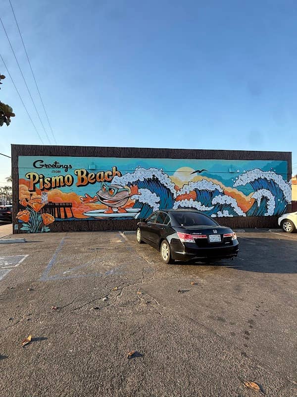 Surfing Clam Mural - Image 1