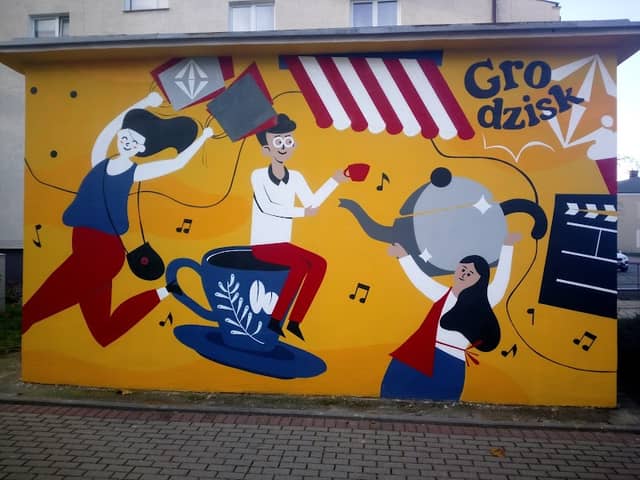 Mural "Grodzisk Kulturalny" - Image 2