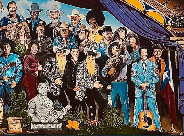 Texas Music Legends - Murals, Alpine, Texas. - Image 1