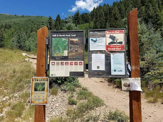 Mill D North Fork Trailhead - Image 1