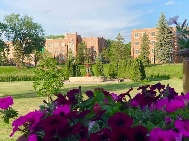 The Adelphi Fountain at UND - Image 1