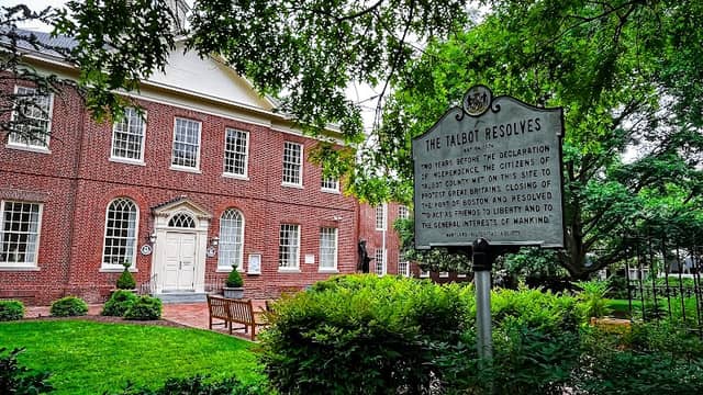 Talbot County Courthouse Lawn - Image 1