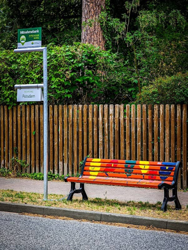 Mitnahmebank Wilhelmshorst, An der Bahn - Image 1