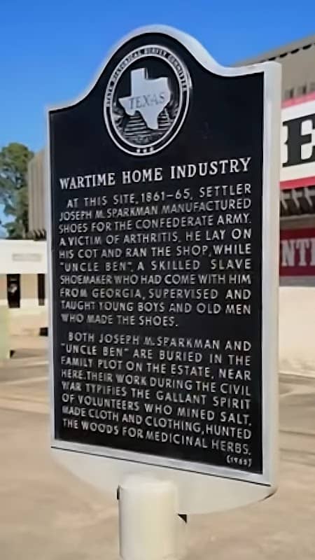 Texas Historical Marker #10002 “Wartime Home Industry” - Image 1