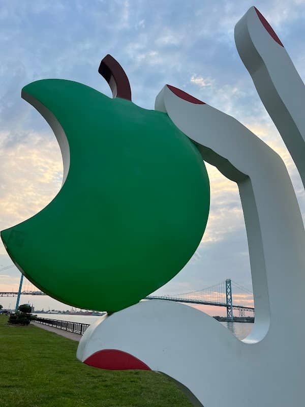 EVE'S APPLE a sculpture by Edwina Sandys - Image 1