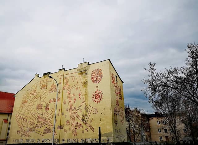 Mural Kalisz the Oldest City in Poland - Image 2