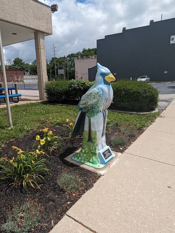 Seasons of a Buckeye Cardinal Sculpture - Image 1