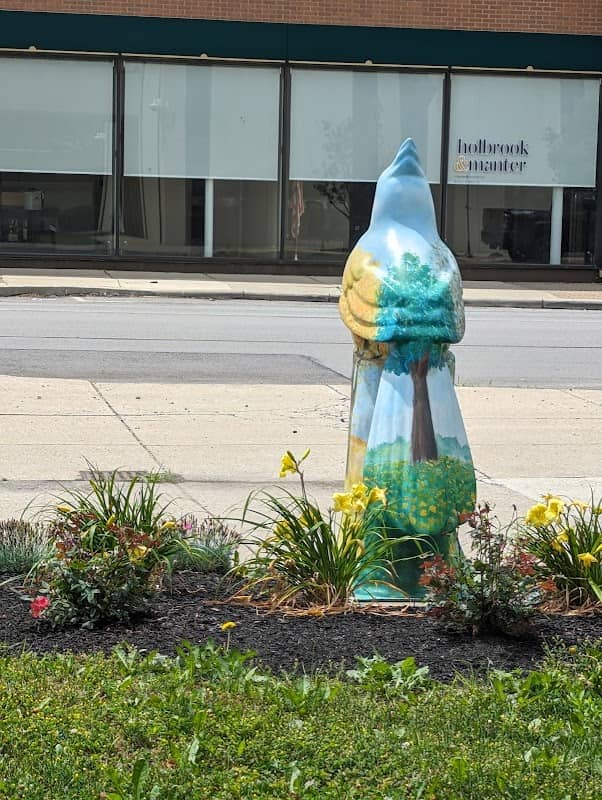 Seasons of a Buckeye Cardinal Sculpture - Image 2
