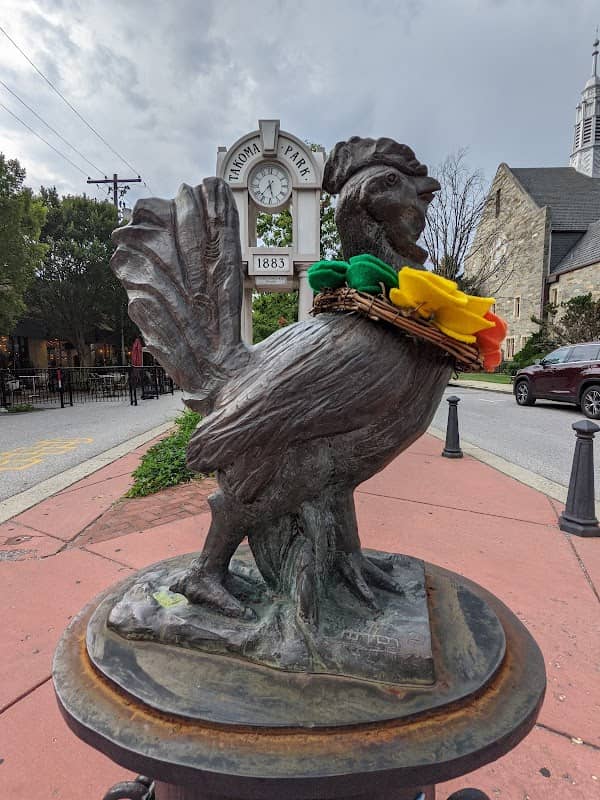 Roscoe the Rooster Statue - Image 1