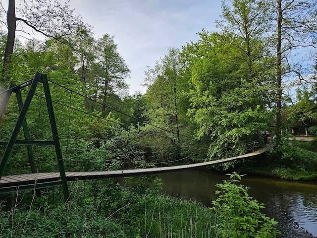 Kładka wisząca nad Świdrem - Image 1