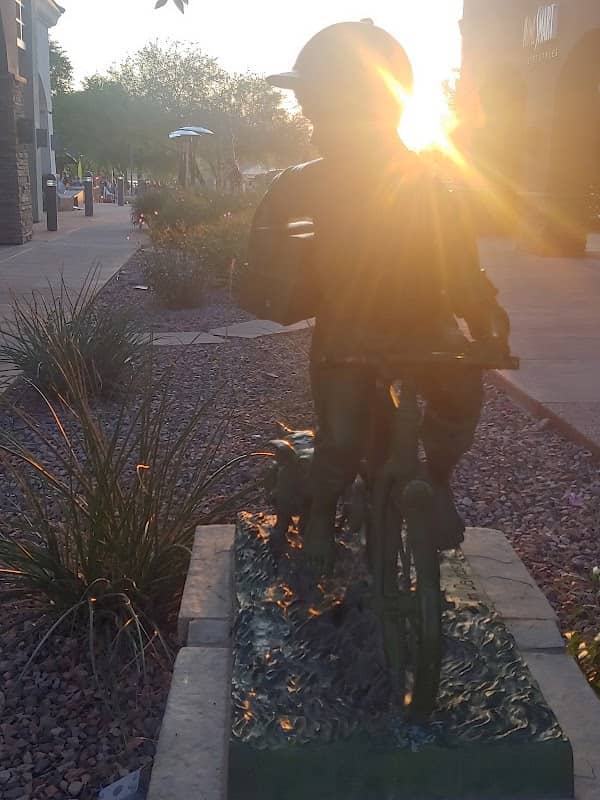 Boy on bicycle - Image 2