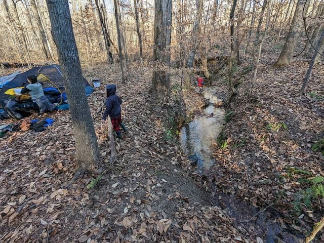 Campsite with creek - Image 1