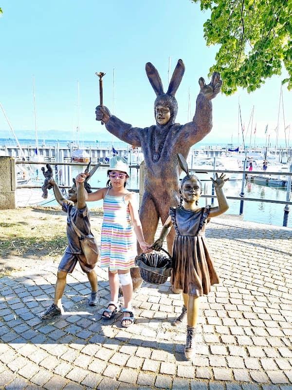 Seehasen Bronzeskulptur - Image 1