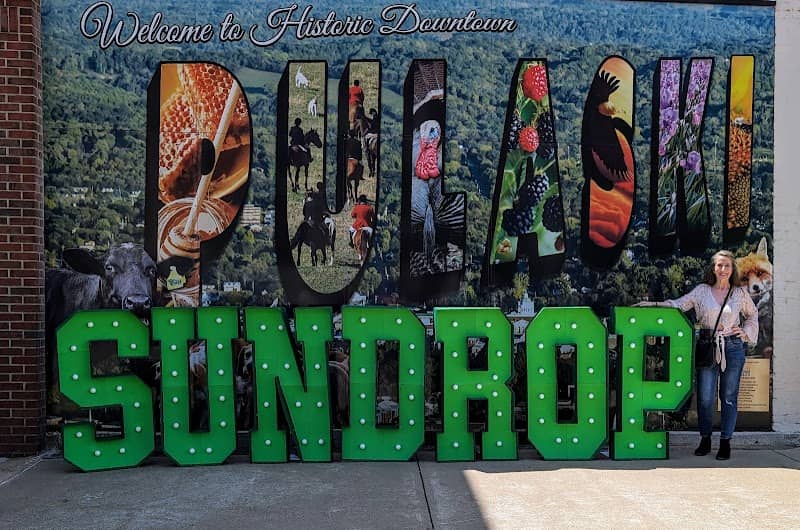 Historic Downtown Pulaski Mural - Image 2